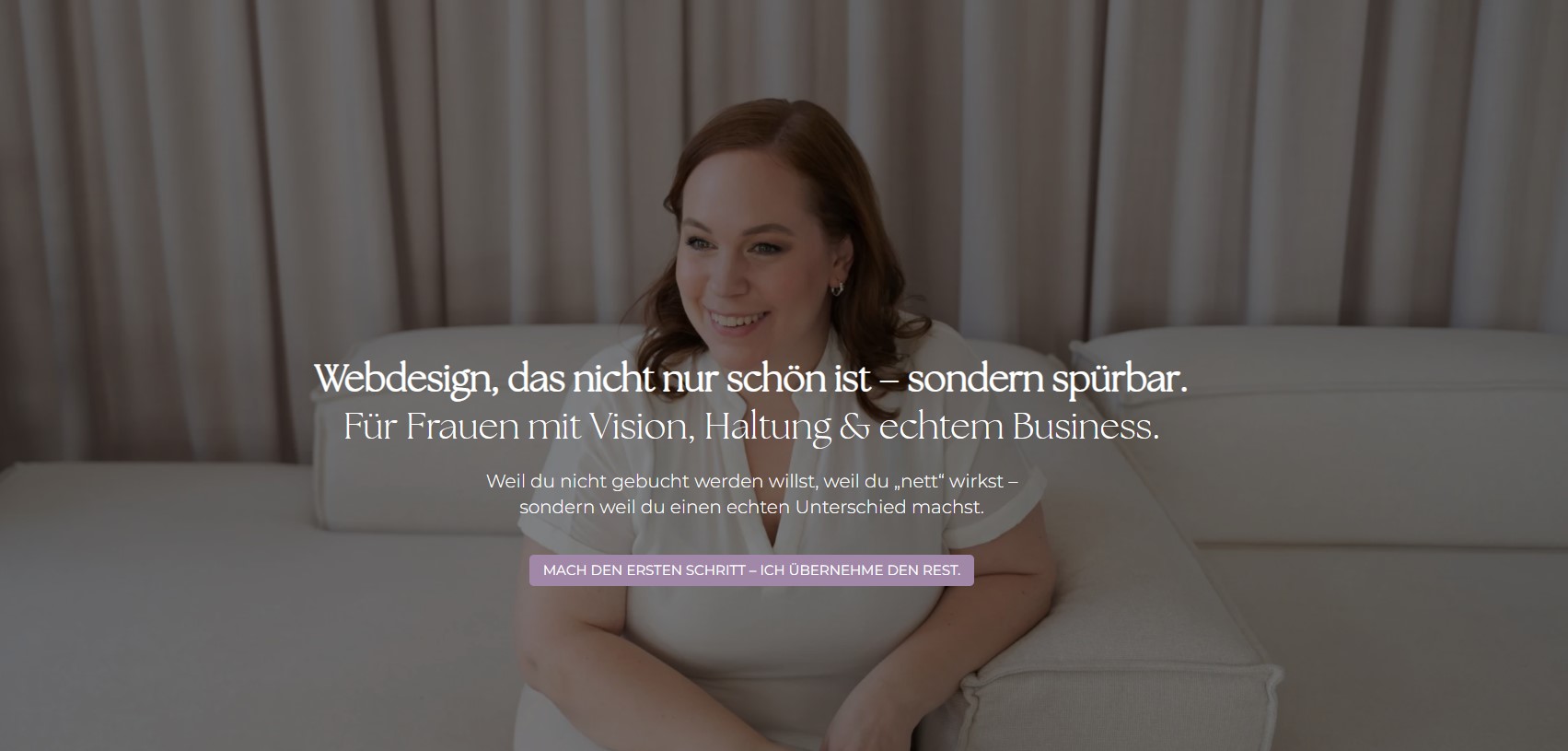 Welche Inhalte sollten auf meiner Homepage stehen-Hero Beispiel eines Hero-Bereichs.